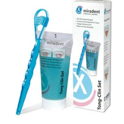 GRATTE LANGUE AVEC GEL MIRADENT®