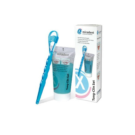 GRATTE LANGUE AVEC GEL MIRADENT®