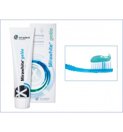 MIRAWHITE® GELEE 100 ML- Gel de dentifrice pour les dents blanches