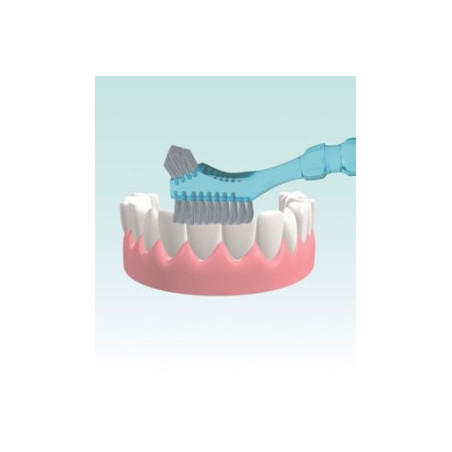 Brosse pour nettoyage de prothèses MIRADENT BRUSH 