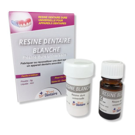 Résine Blanche (Poudre + Liquide)