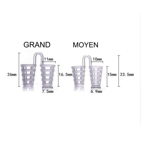 Anti-ronflement strap manibulaire + gouttière + écarteur nasal