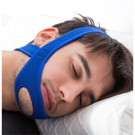 Anti-ronflement strap manibulaire + gouttière + écarteur nasal